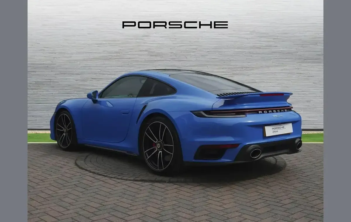 Used Porsche 911 572 HP (420 kW) 2022 Blue Coupe