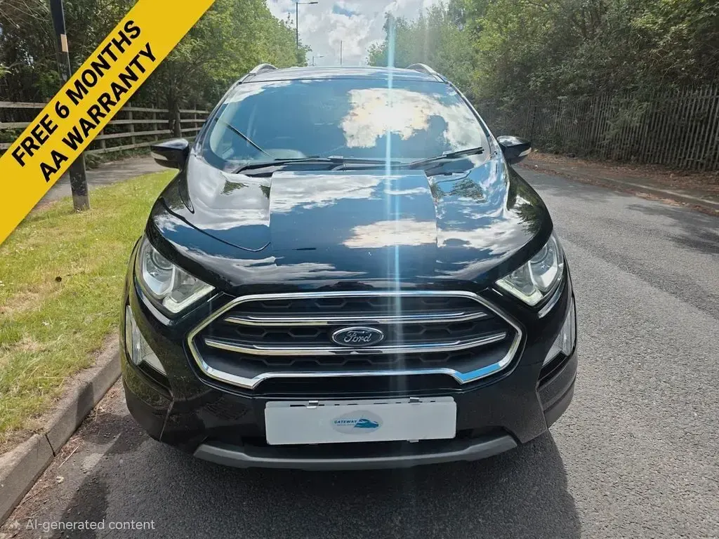 Used Ford Ecosport Titanium 125 HP (91 kW) 2018 Black SUV
