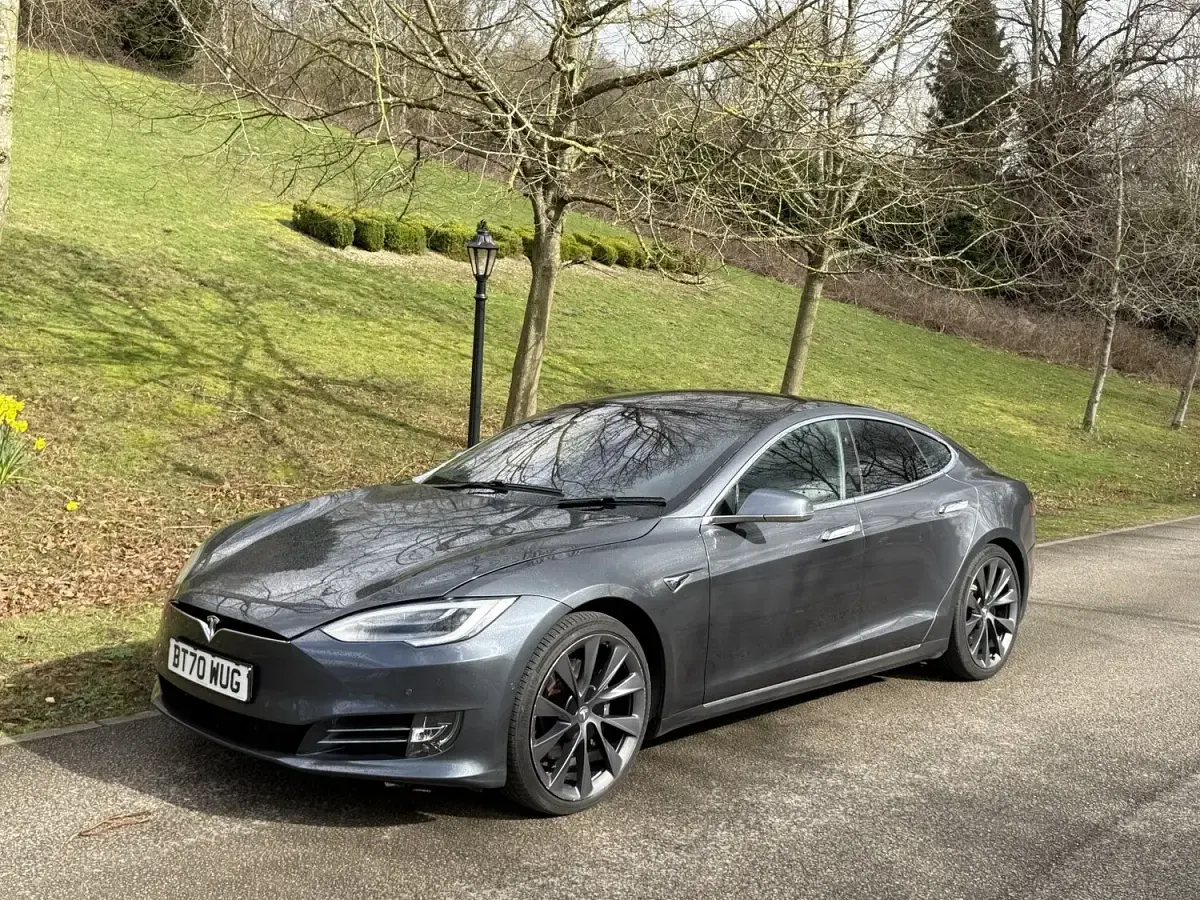 Used Tesla Model S 397 kW (541 HP) 2020 Grey Hatchback