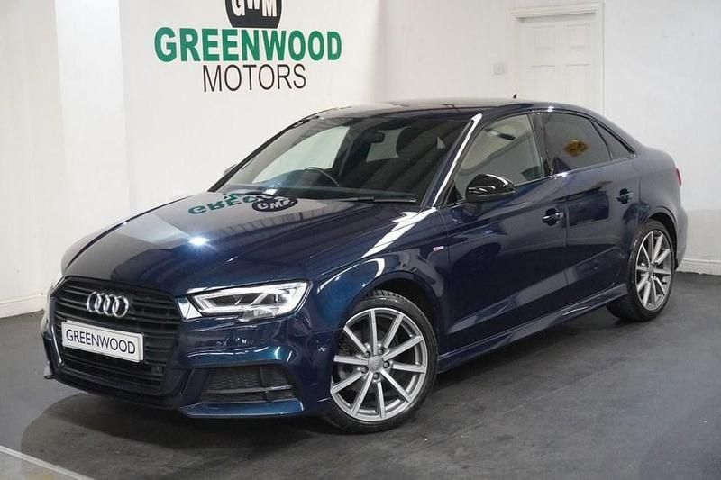 Blue Used 2018 Audi A3 Black Edition Sedan | £12,490 (Fair price) - Image 1/4
