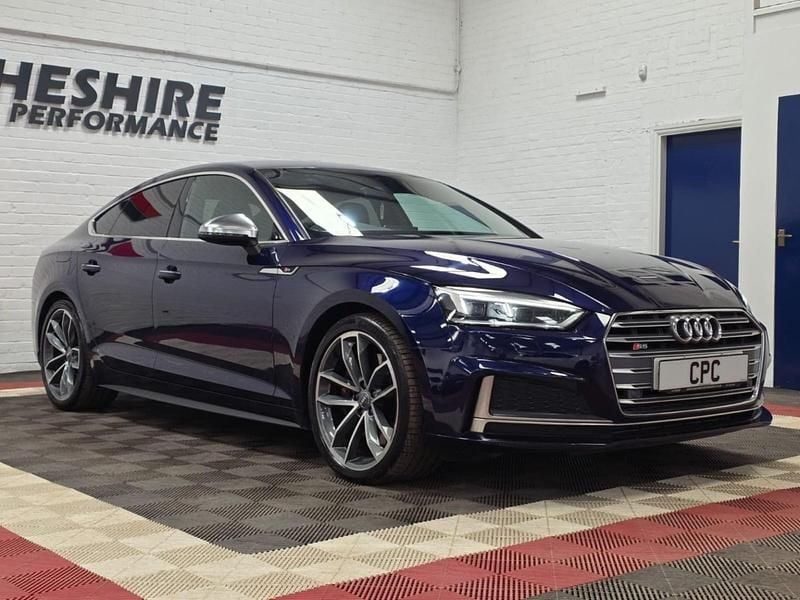 Used Audi S5 Comfort 349 HP (256 kW) 2017 Blue Coupe