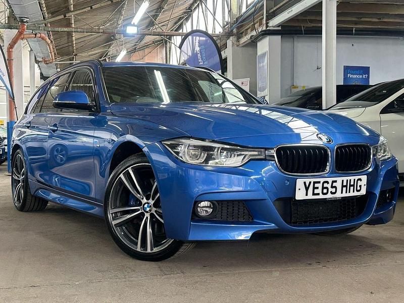 Blue Used 2015 BMW 320 M Sport Estate | £12,950 (Expensive) - Image 1/2