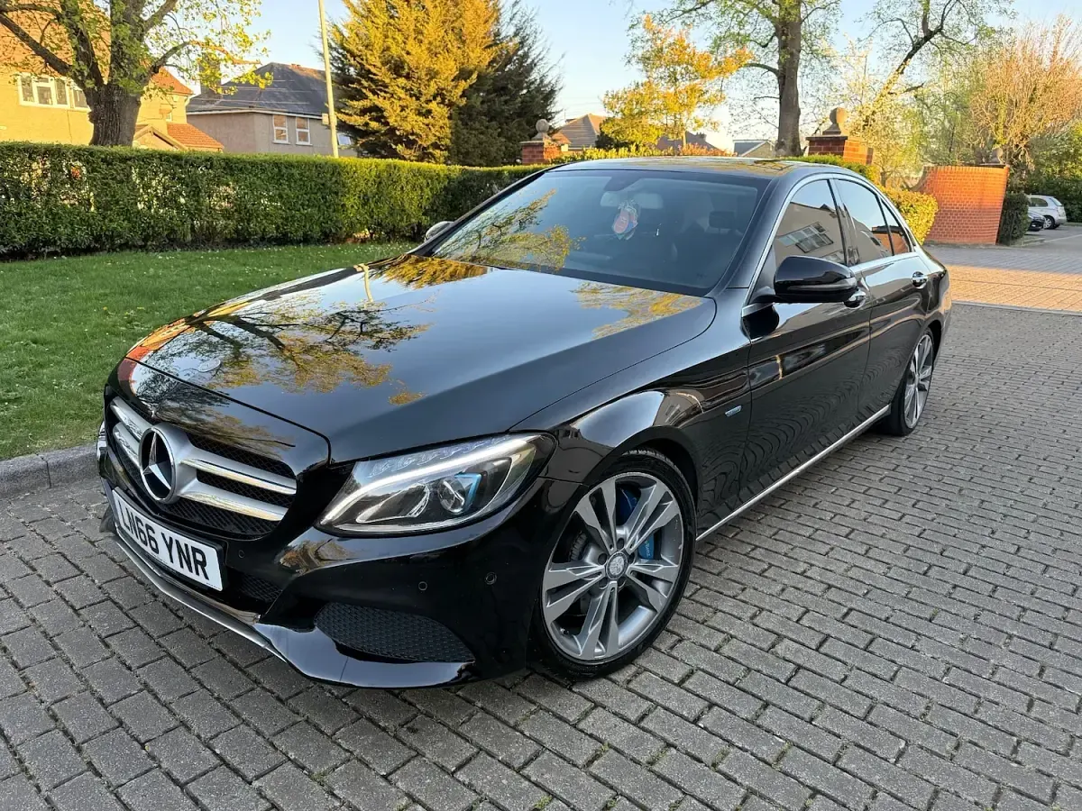 Used Mercedes C350e Premium 2016 Black Sedan