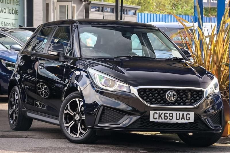 Black Used 2019 MG MG3 Excite Hatchback | £6,991 (Fair price) - Image 1/4