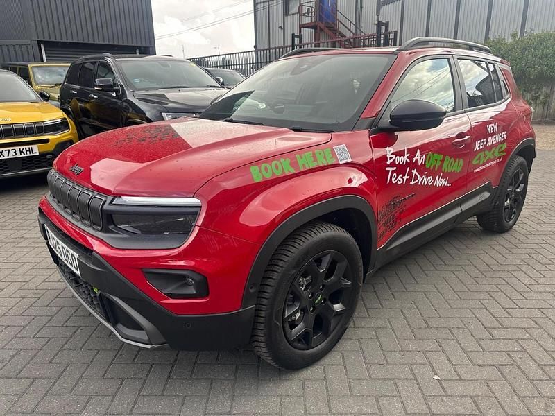 Used Jeep Avenger 134 HP (98 kW) 2025 Red SUV