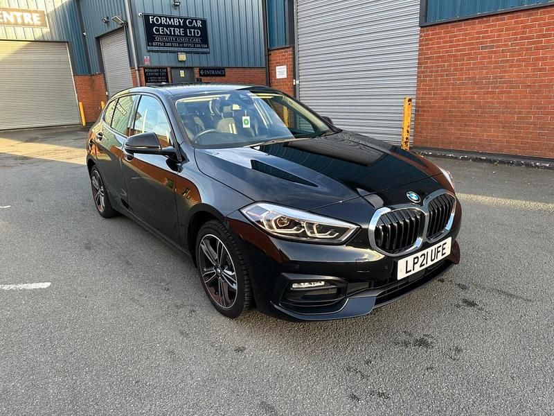 Black Used 2021 BMW 116 Sport Line Hatchback | £11,800 (Fair price) - Image 1/4
