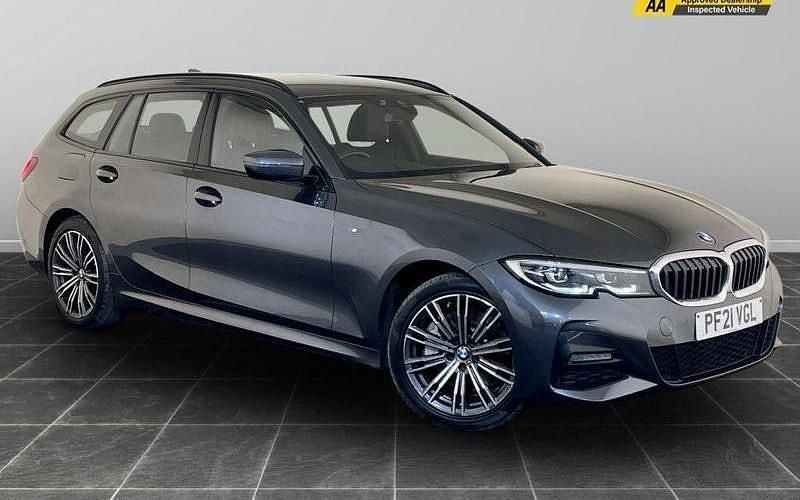 Grey Used 2021 BMW 330e M Sport Estate | £13,495 (Super price) - Image 1/2