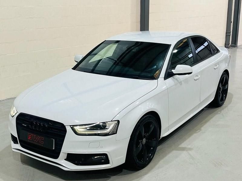 Used Audi A4 Black Edition 177 HP (130 kW) 2013 White Sedan