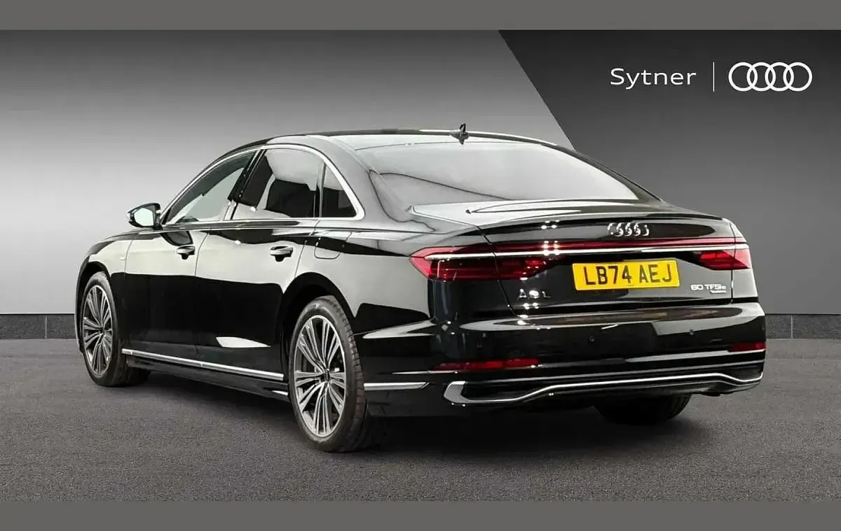 Used Audi A8L S-Line 462 HP (339 kW) 2024 Black Sedan