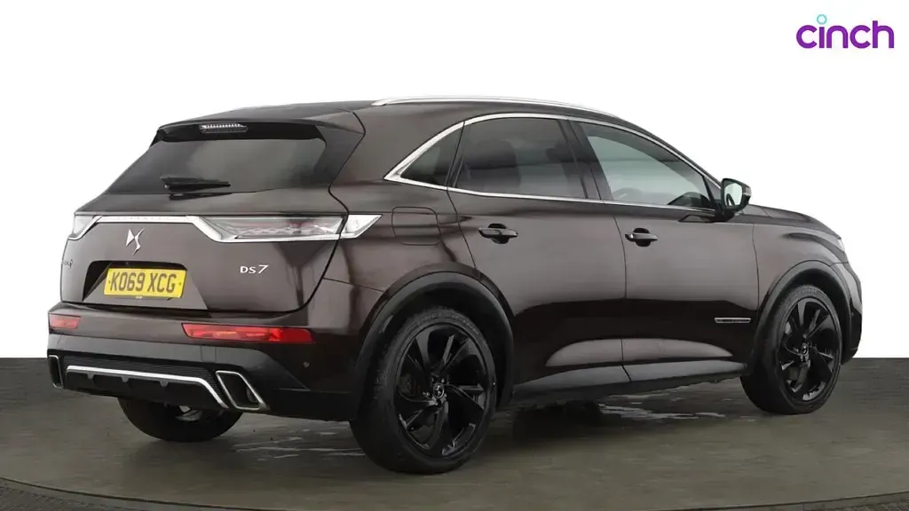 Used DS Automobiles DS7 Crossback Ultra Prestige 225 HP (165 kW) 2020 Brown SUV