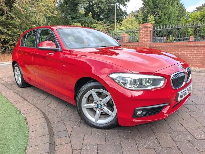 Used BMW 116 M Sport 116 HP (85 kW) 2018 Melbourne red Hatchback