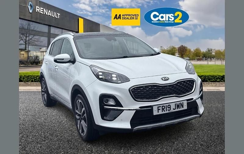 Used Kia Sportage 136 HP (100 kW) 2019 White SUV