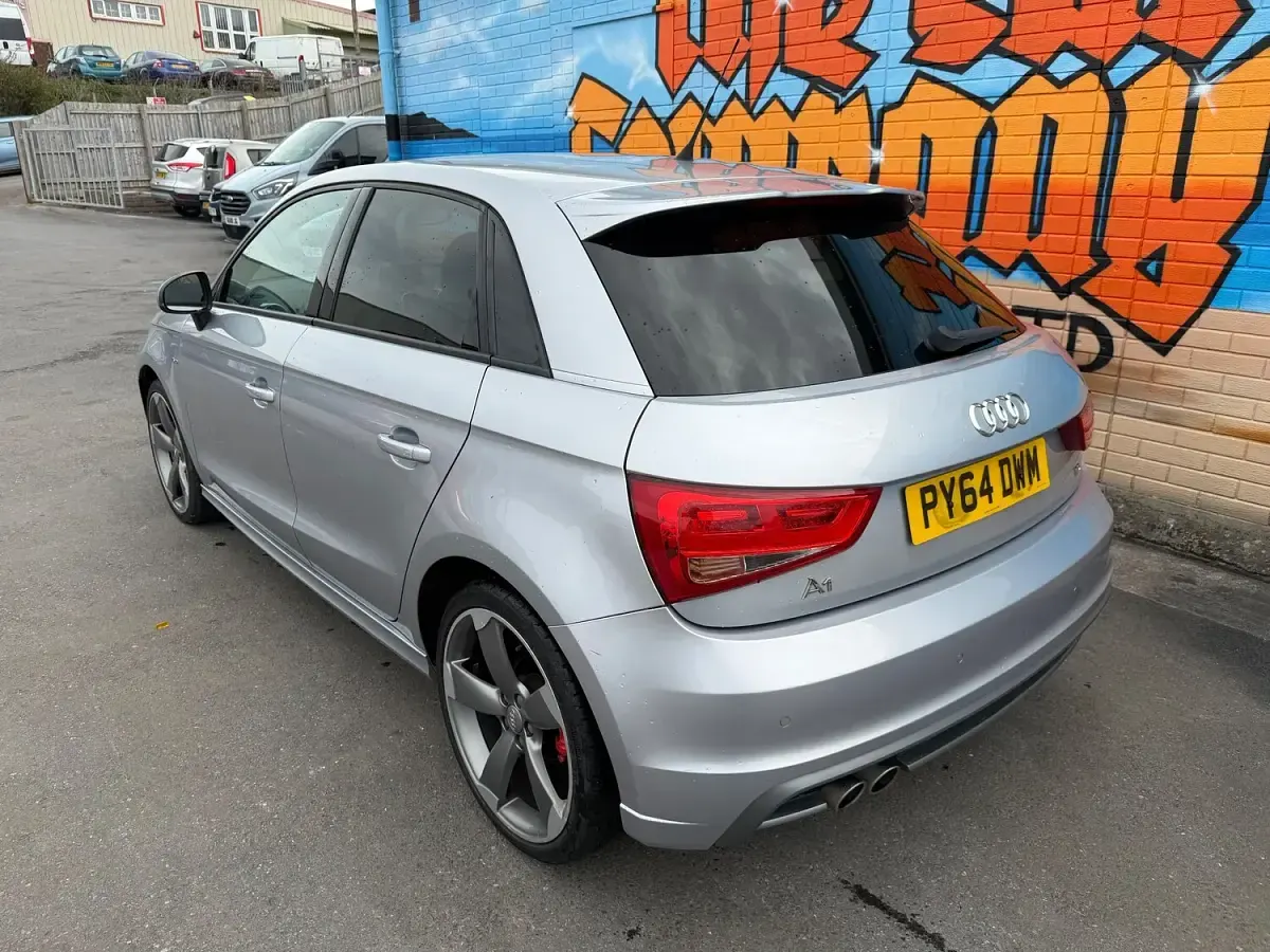 Used Audi A1 Sportback Black Edition 143 HP (105 kW) 2014 Silver Hatchback