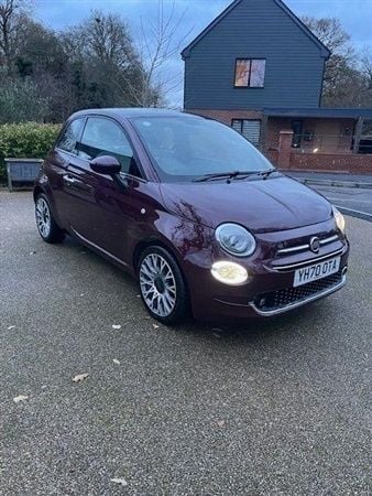 Red Used 2020 Fiat 500 Star Hatchback | £7,995 (Good price) - Image 1/1