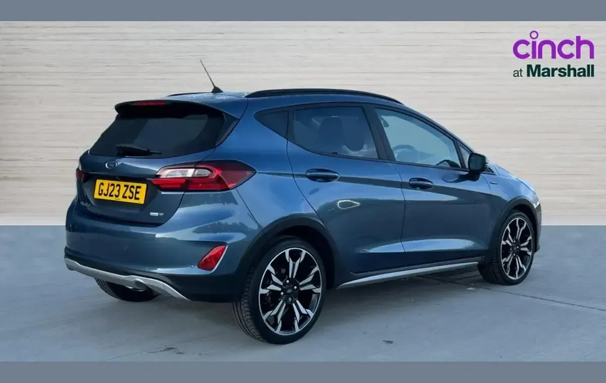Used Ford Fiesta Active X 125 HP (91 kW) 2023 Blue Hatchback