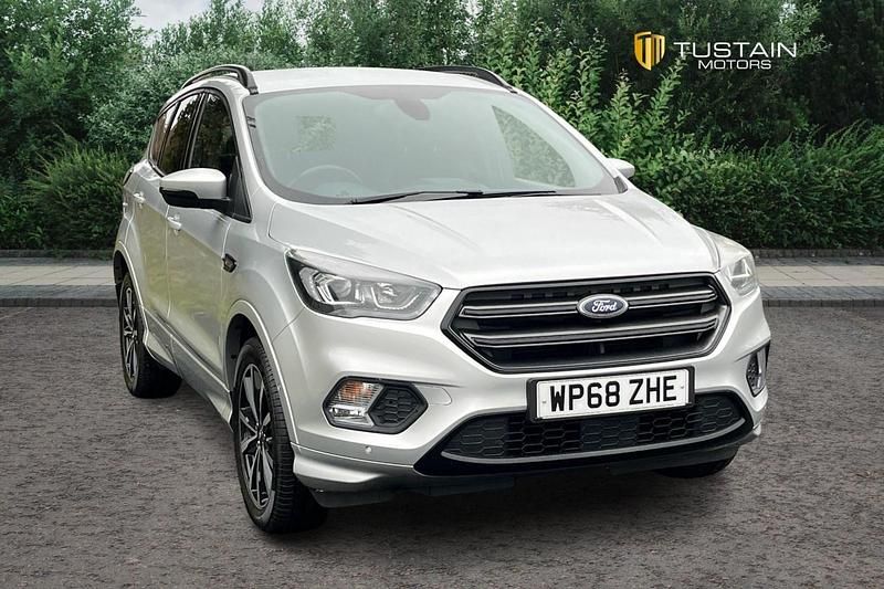 Silver Used 2018 Ford Kuga ST-Line SUV | £11,699 (Fair price) - Image 1/4
