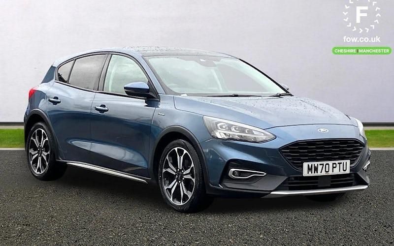Blue Used 2020 Ford Focus Active X Hatchback | £14,999 (Fair price) - Image 1/4