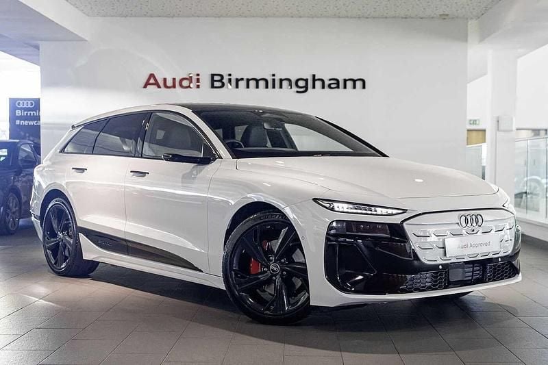 White Used 2025 Audi A6 e-tron Performance Estate | £64,991 - Image 1/4