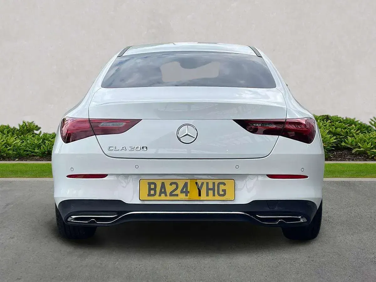 Used Mercedes CLA200 Executive 2024 White Coupe