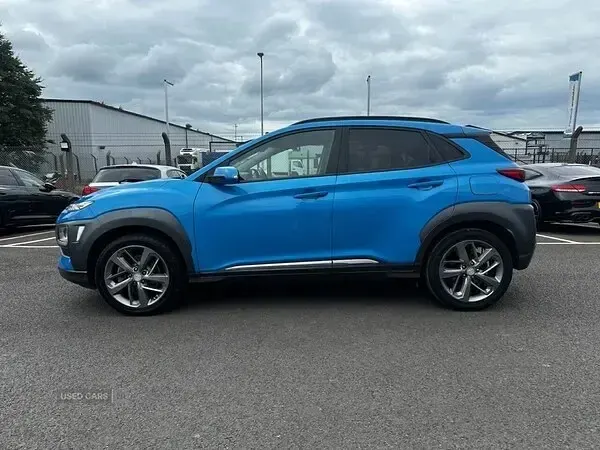 Used Hyundai Kona Premium SE 120 HP (88 kW) 2019 Blue SUV