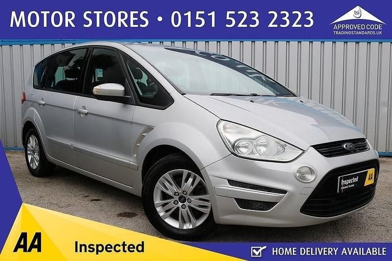 Silver Used 2013 Ford S-MAX Zetec MPV | £3,995 (A bit pricey) - Image 1/4