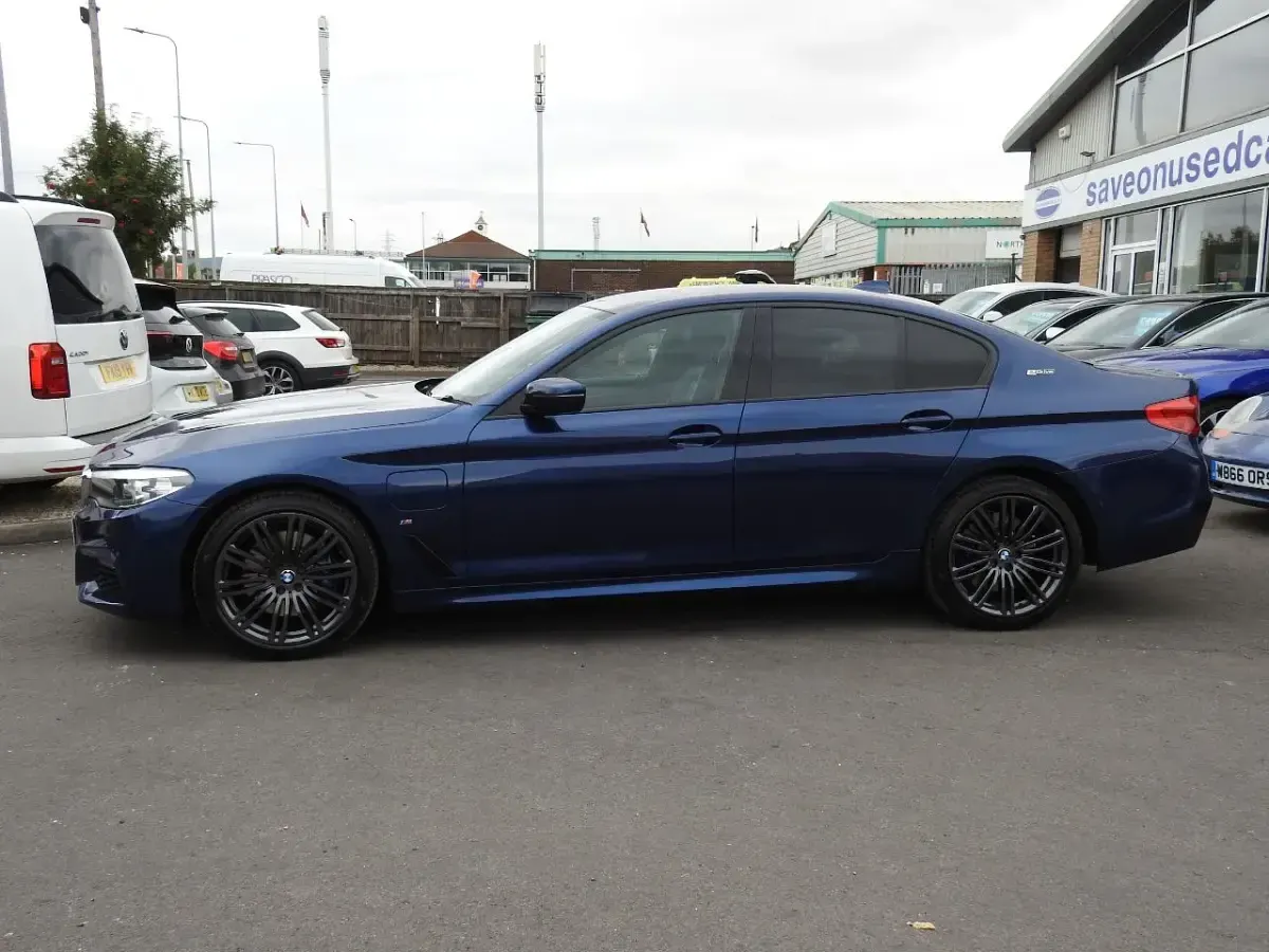 Used BMW 530e M Sport 2018 Blue Sedan