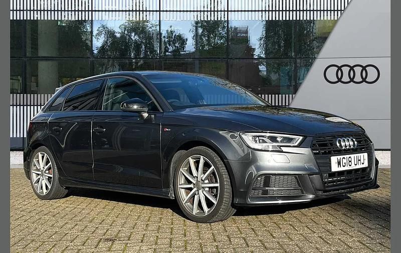 Grey Used 2018 Audi A3 Black Edition Hatchback | £17,466 (A bit pricey) - Image 1/4