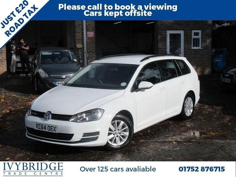 White Used 2015 VW Golf VII S Estate | £5,895 (Fair price) - Image 1/2