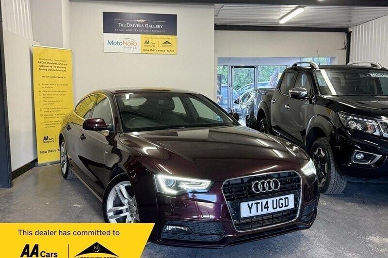 Used 2014 Audi A5 Sportback S-Line | £7,745 (Good price) - Image 1/1