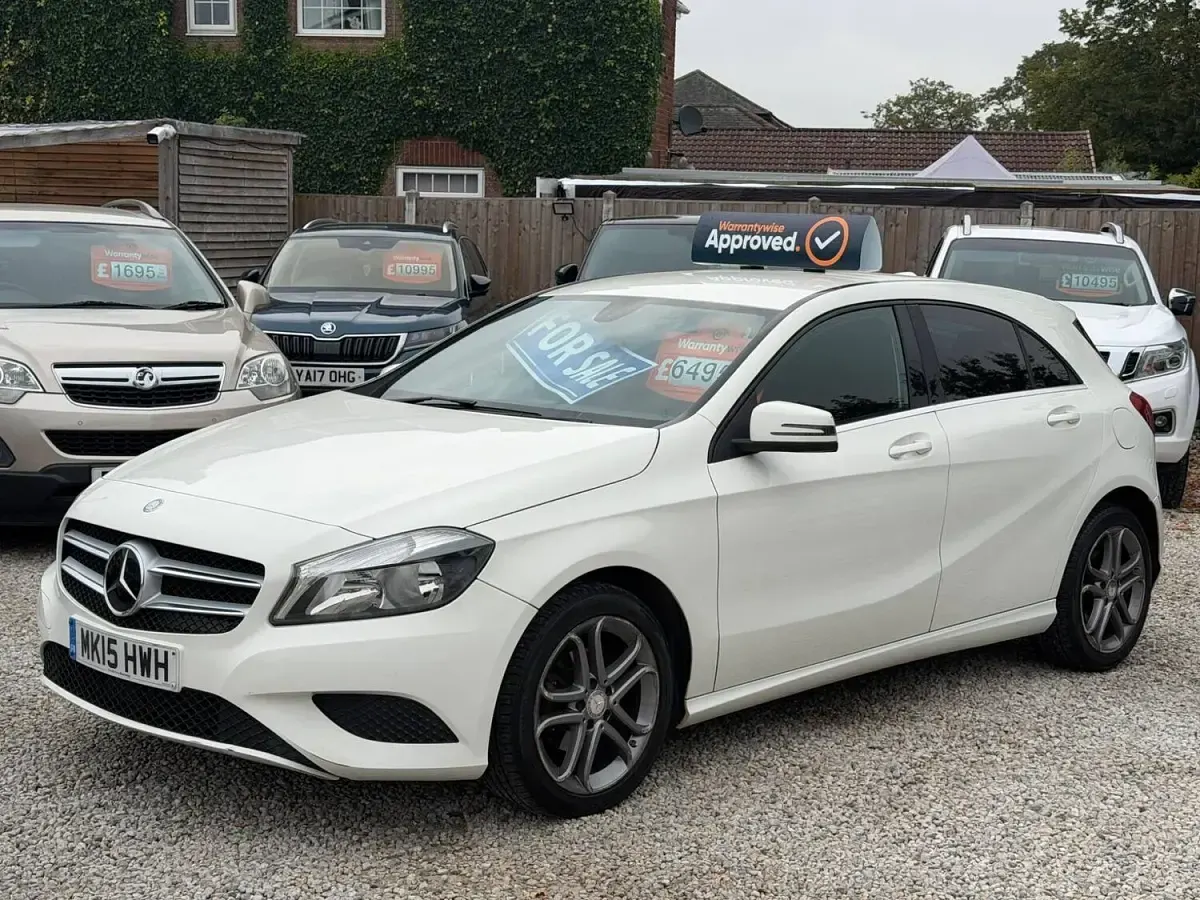 Used Mercedes A180 2015 White Hatchback