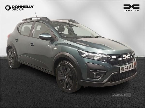 Green Used 2024 Dacia Sandero Expression Hatchback | £12,885 (Good price) - Image 1/4