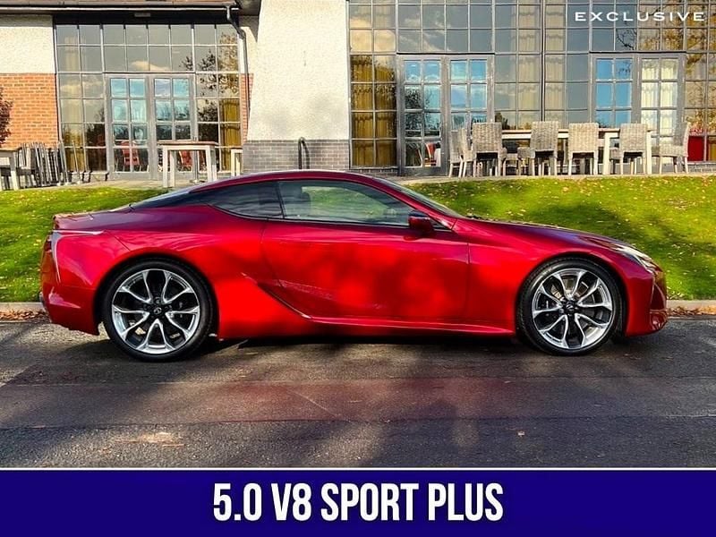 Used Lexus LC 500 Sport Line 2017 Red Coupe