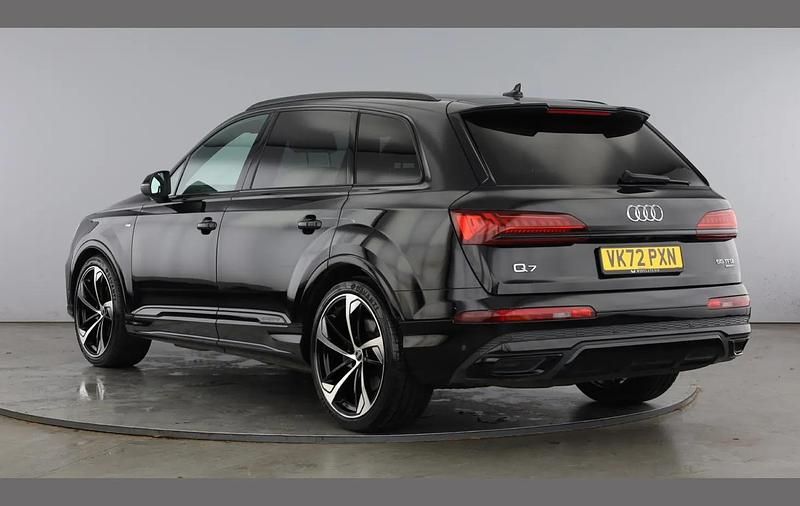 Used Audi Q7 Black Edition 340 HP (250 kW) 2022 Black SUV