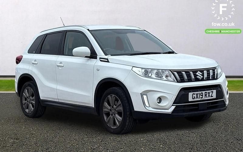 White Used 2019 Suzuki Vitara SZ-T SUV | £9,699 (Good price) - Image 1/4