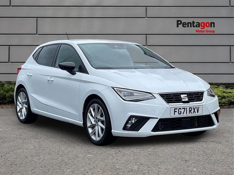 White Used 2021 Seat Ibiza FR Hatchback | £13,295 (Good price) - Image 1/4