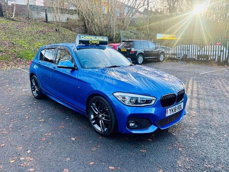 Blue Used 2018 BMW 116 M Sport Hatchback | £11,535 (Fair price) - Image 1/4