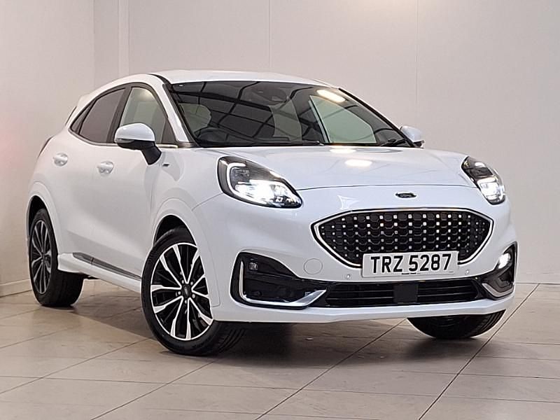 White Used 2022 Ford Puma ST-Line Hatchback | £19,998 (Fair price) - Image 1/4