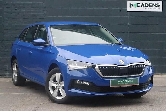 Energy blue Used 2024 Skoda Scala SE Hatchback | £13,995 (Good price) - Image 1/4