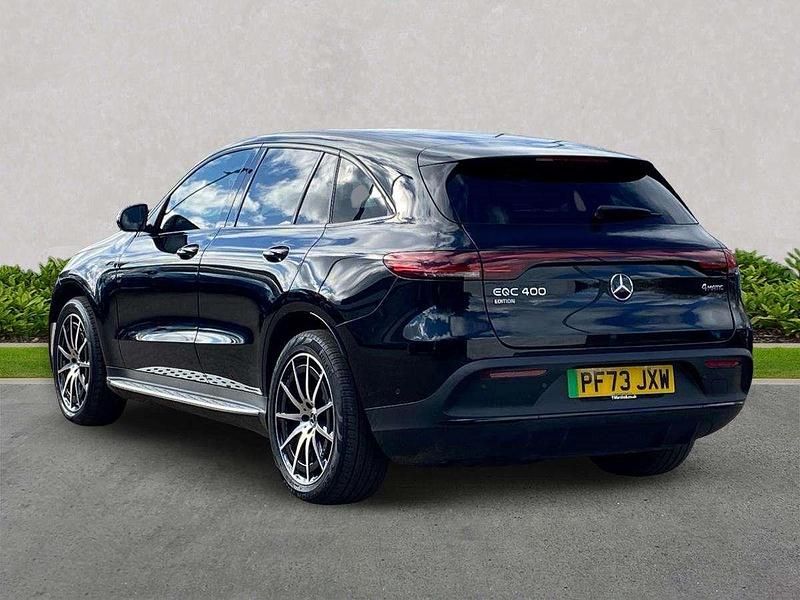 Used Mercedes EQC400 AMG line 300 kW (408 HP) 2023 Black SUV