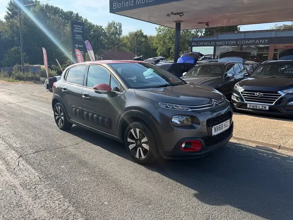 Used Citroën C3 Flair 82 HP (60 kW) 2019 Grey Hatchback