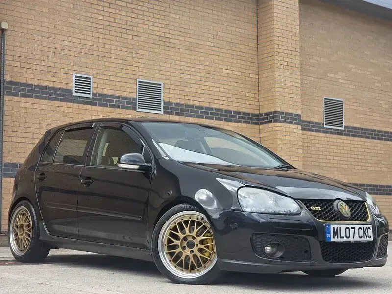 Used VW Golf V GT 2007 Black Hatchback