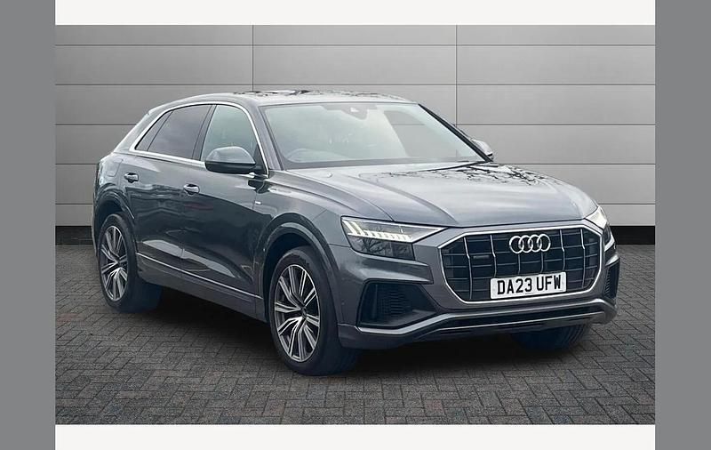 Used Audi Q8 S-Line 340 HP (250 kW) 2023 Grey SUV