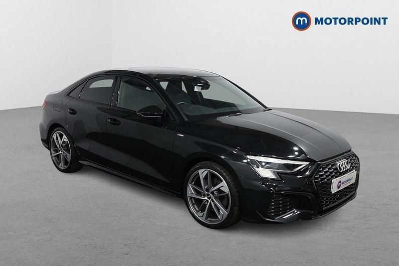 Black Used 2022 Audi A3 Sedan | £23,699 (Fair price) - Image 1/4