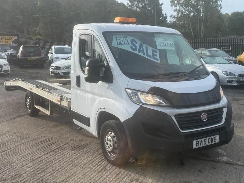 White Used 2019 Fiat Ducato Van | £8,995 (A bit pricey) - Image 1/4