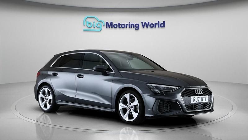 Used Audi A3 Sportback S-Line 2022 Grey Hatchback