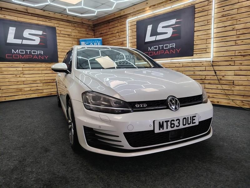 Used VW Golf VII GTD 2013 White Hatchback