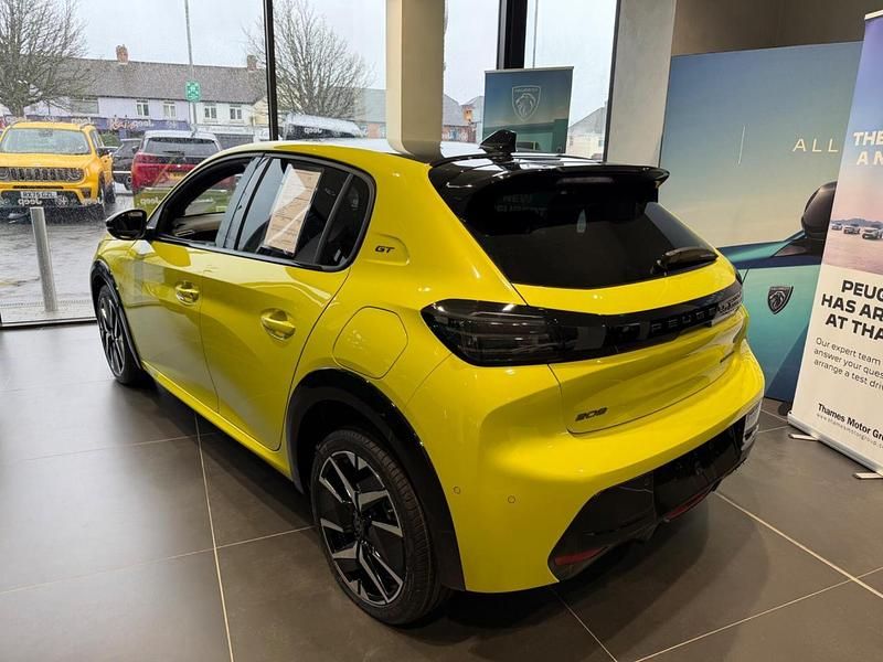 New Peugeot 208 Premium 143 HP (105 kW) 2026 Yellow Hatchback