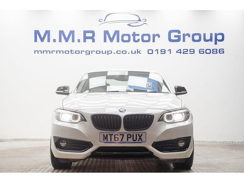Used BMW 218 Sport Line 2017 White Coupe