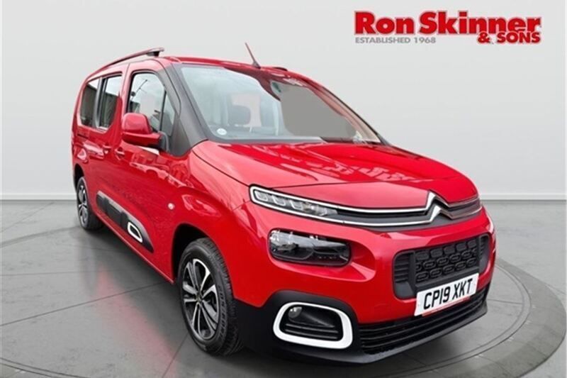 Red Used 2019 Citroën Berlingo Flair MPV | £15,299 (Fair price) - Image 1/4