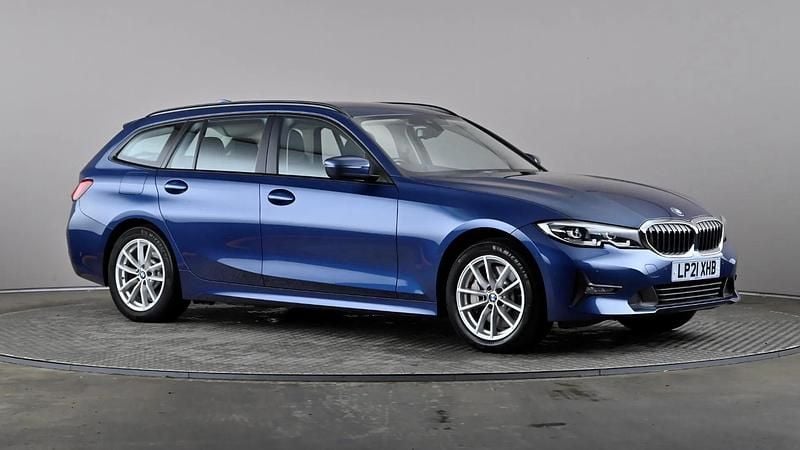 Blue Used 2021 BMW 330e Estate | £23,698 (A bit pricey) - Image 1/4